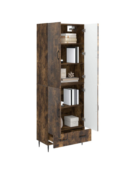 Set di armadi 2 pcs 66 x 34,5 x 95 cm Legno ingegnerizzato