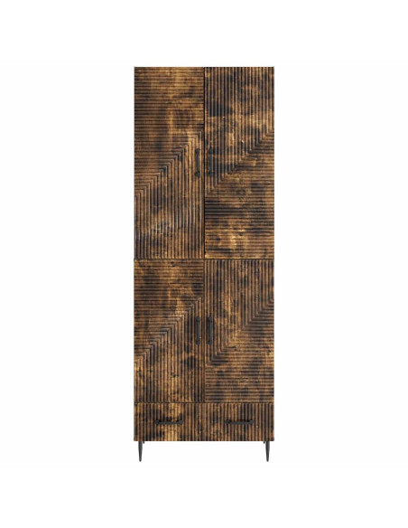 Set di armadi 2 pcs 66 x 34,5 x 95 cm Legno ingegnerizzato