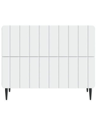 Armadio da Notte con cassetto Bianco 62 x 34,5 x 49,5 cm