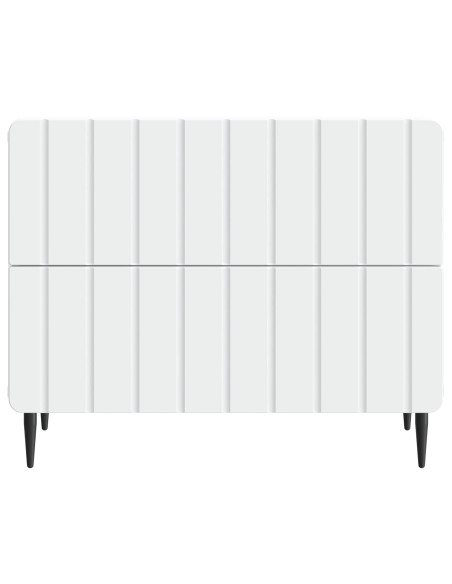 Armadio da Notte con cassetto Bianco 62 x 34,5 x 49,5 cm