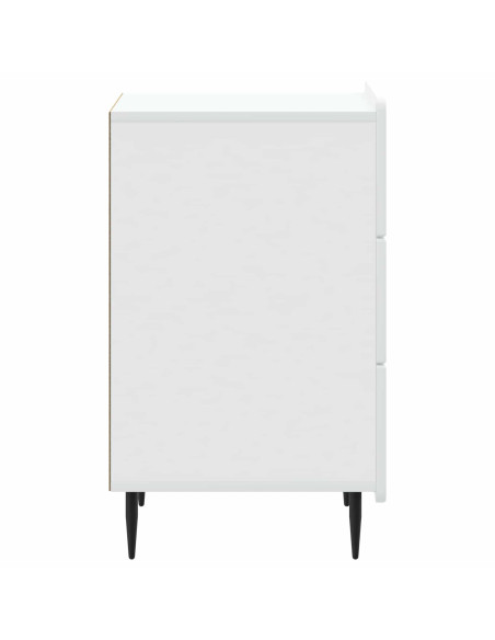 Armadio da Notte Bianco 43x 41 x 68 cm Legno ingegnerizzato