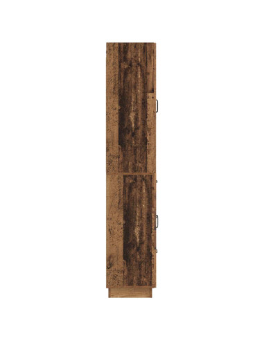 Set di armadi 2 pcs Legno antico Legno ingegnerizzato