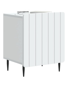 Armadio da Notte Bianco 43 x 34,5 x 52 cm Legno ingegnerizzato 2