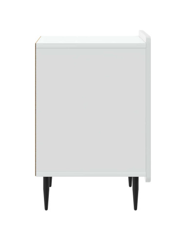 Armadio da Notte Bianco 43 x 34,5 x 52 cm Legno ingegnerizzato