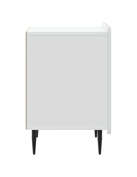 Armadio da Notte Bianco 43 x 34,5 x 52 cm Legno ingegnerizzato