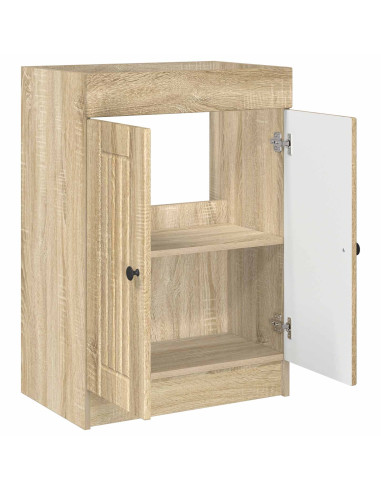 Mobiletto da bagno sotto il lavello Rovere Sonoma