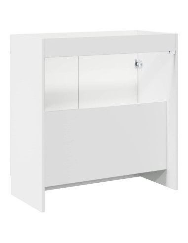 Mobiletto da bagno sotto il lavello Bianco 56 x 37,5 x 81 cm