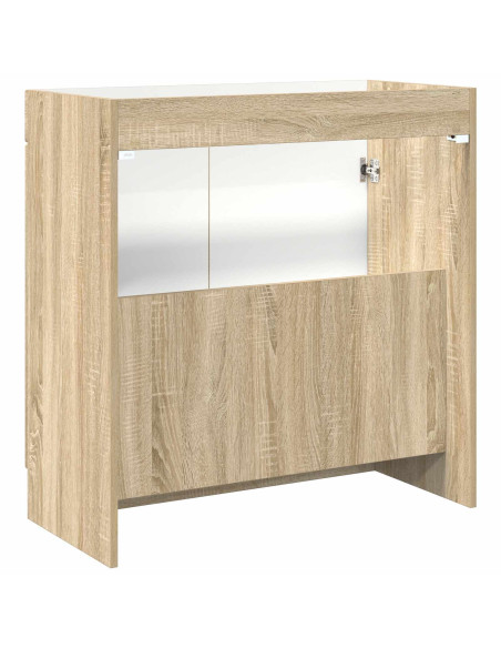 Mobiletto da bagno sotto il lavello Rovere Sonoma