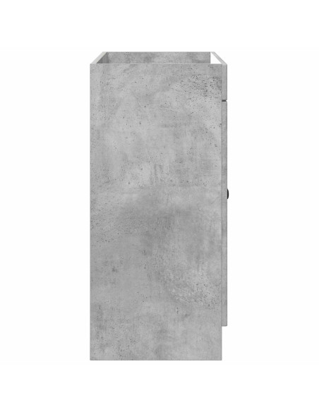 Mobiletto da bagno sotto il lavello Grigio Cemento
