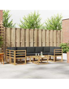 Set di divani da esterno 6 pcs