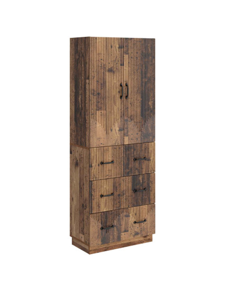 Set di armadi 2 pcs Legno antico 66 x 34,5 x 87 cm