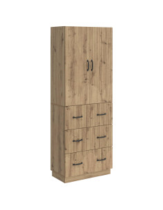 Set di armadi 2 pcs Rovere Artigianale 66 x 34,5 x 87 cm
