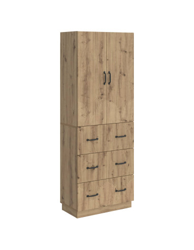 Set di armadi 2 pcs Rovere Artigianale 66 x 34,5 x 87 cm