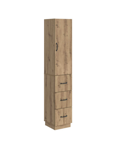 Set di armadi 2 pcs Rovere Artigianale 33 x 34,5 x 87 cm