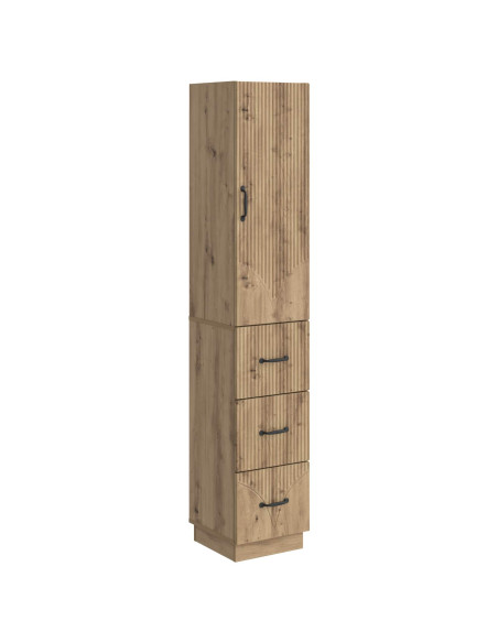 Set di armadi 2 pcs Rovere Artigianale 33 x 34,5 x 87 cm