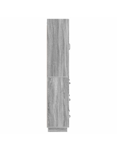 Set di armadi 2 pcs Sonoma grigio 66 x 34,5 x 87 cm