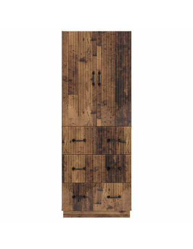 Set di armadi 2 pcs Legno antico 66 x 34,5 x 87 cm