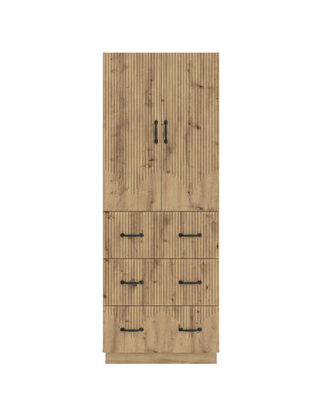 Set di armadi 2 pcs Rovere Artigianale 66 x 34,5 x 87 cm