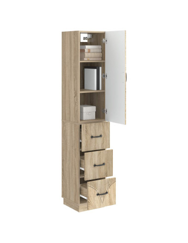 Set di armadi 2 pcs Rovere Sonoma 33 x 34,5 x 87 cm