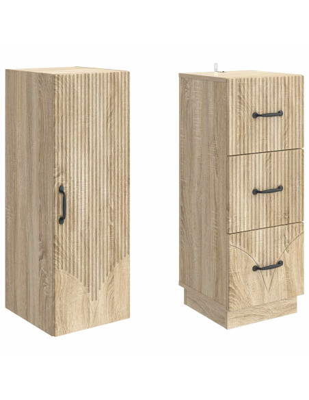 Set di armadi 2 pcs Rovere Sonoma 33 x 34,5 x 87 cm