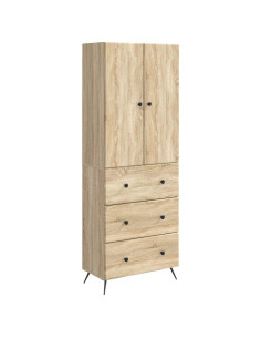 Set di armadi 2 pcs Rovere Sonoma 66 x 34,5 x 90 cm