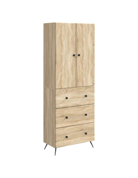 Set di armadi 2 pcs Rovere Sonoma 66 x 34,5 x 90 cm