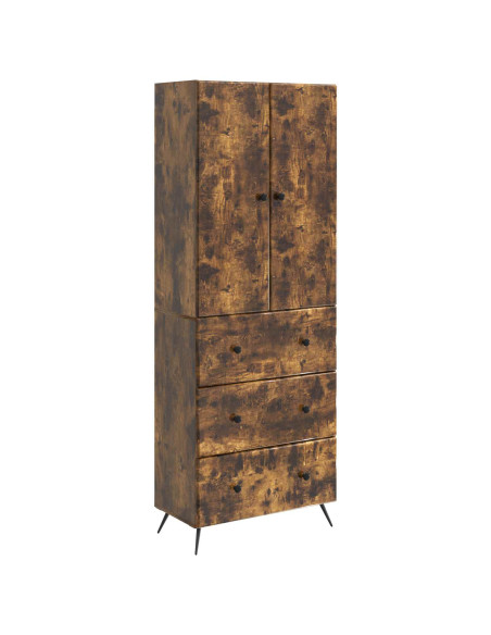 Set di armadi 2 pcs Rovere Fumo 66 x 34,5 x 90 cm