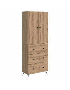 Set di armadi 2 pcs Rovere Artigianale 66 x 34,5 x 90 cm