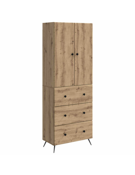 Set di armadi 2 pcs Rovere Artigianale 66 x 34,5 x 90 cm
