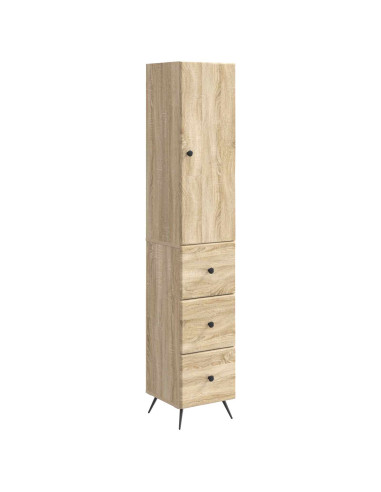 Set di armadi 2 pcs Rovere Sonoma 34,5 x 34,5 x 90 cm