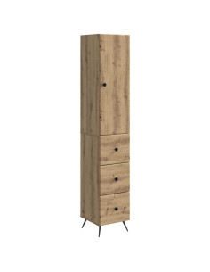 Set di armadi 2 pcs Rovere Artigianale 34,5 x 34,5 x 90 cm