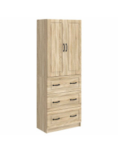 Set di armadi 2 pcs Rovere Sonoma 66 x 34,5 x 87 cm