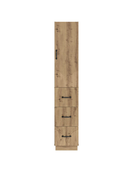Set di armadi 2 pcs Rovere Artigianale 33 x 34,5 x 87 cm