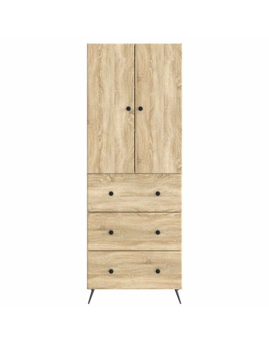 Set di armadi 2 pcs Rovere Sonoma 66 x 34,5 x 90 cm