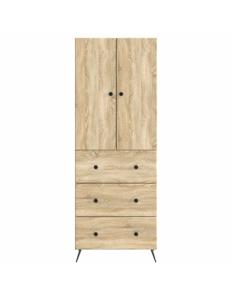 Set di armadi 2 pcs Rovere Sonoma 66 x 34,5 x 90 cm