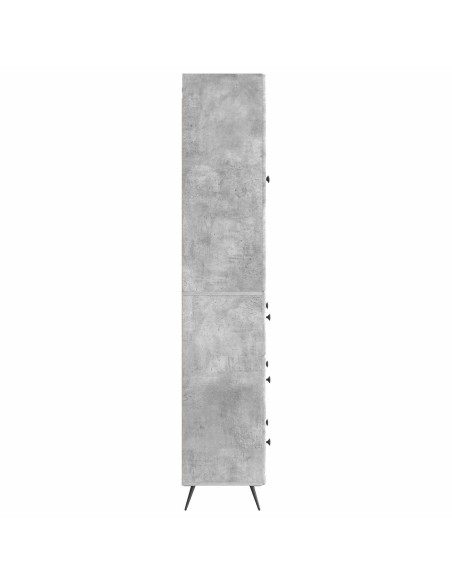 Set di armadi 2 pcs Grigio Cemento 66 x 34,5 x 90 cm