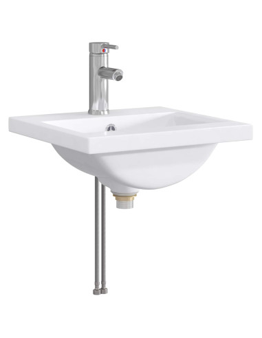 Lavabo da bagno Cromato 42 x 40 x 16,5 cm Metallo