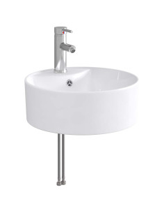Lavabo da bagno Cromato 40,5 x 40,5 x 15 cm Metallo