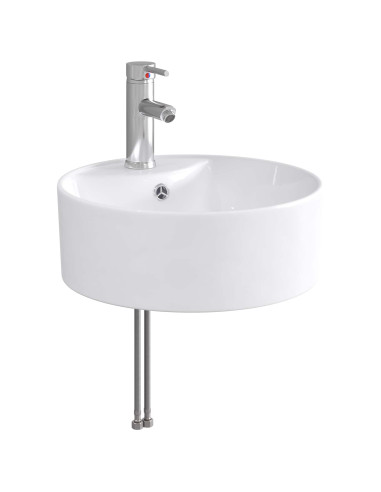 Lavabo da bagno Cromato 40,5 x 40,5 x 15 cm Metallo