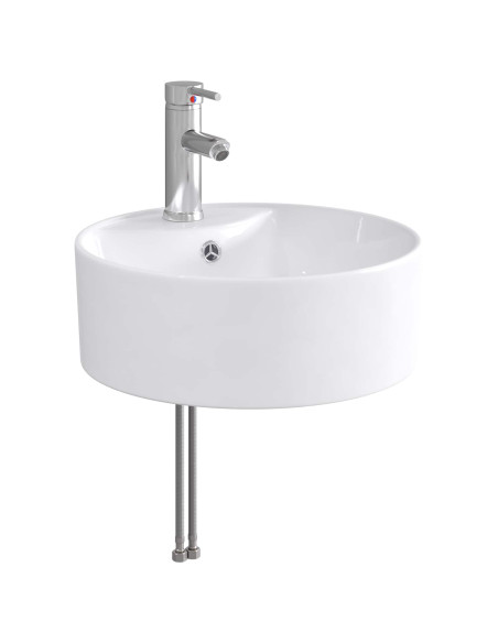 Lavabo da bagno Cromato 40,5 x 40,5 x 15 cm Metallo