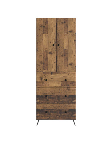 Set di armadi 2 pcs Legno antico 66 x 34,5 x 90 cm