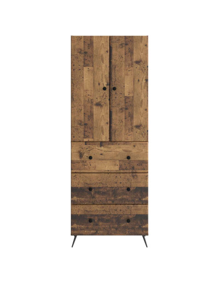 Set di armadi 2 pcs Legno antico 66 x 34,5 x 90 cm