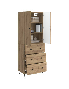 Set di armadi 2 pcs Rovere Artigianale 66 x 34,5 x 90 cm 2