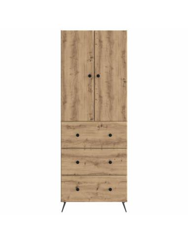 Set di armadi 2 pcs Rovere Artigianale 66 x 34,5 x 90 cm
