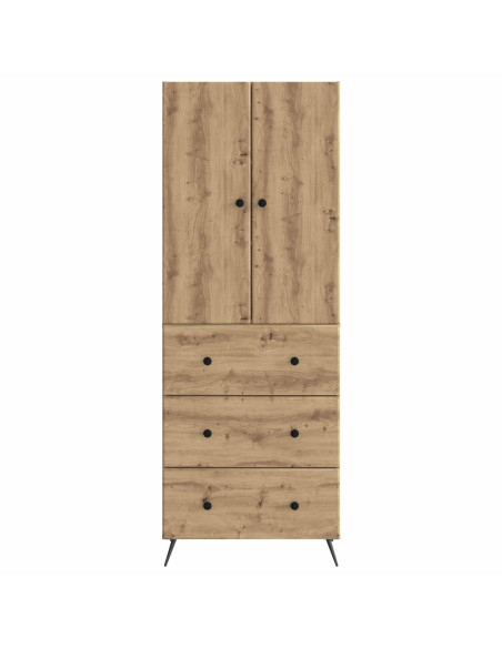 Set di armadi 2 pcs Rovere Artigianale 66 x 34,5 x 90 cm