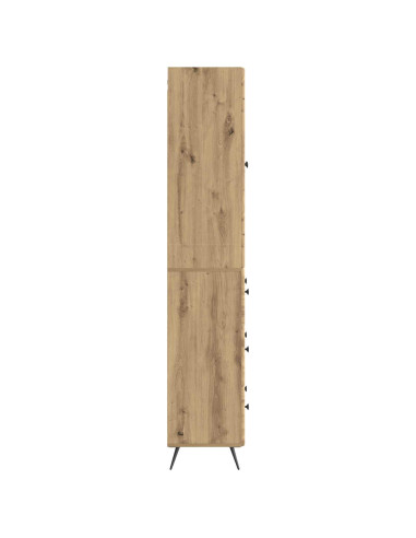 Set di armadi 2 pcs Rovere Artigianale 66 x 34,5 x 90 cm