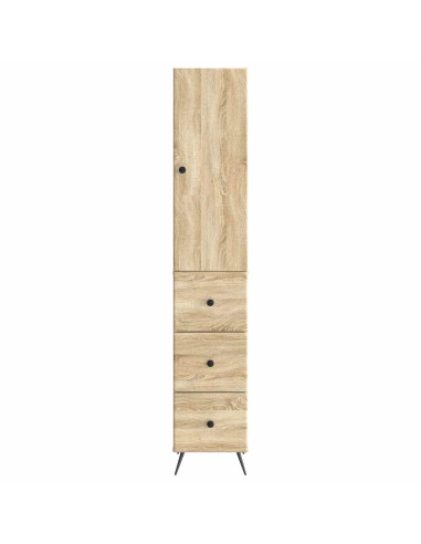 Set di armadi 2 pcs Rovere Sonoma 34,5 x 34,5 x 90 cm