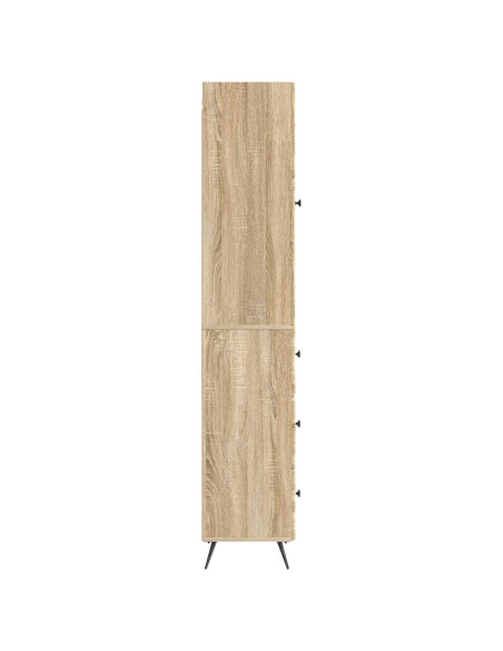 Set di armadi 2 pcs Rovere Sonoma 34,5 x 34,5 x 90 cm