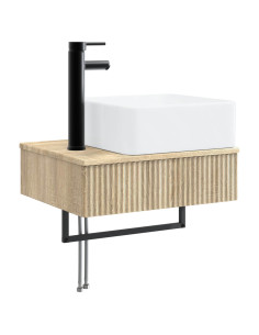 Lavabo da Parete Rovere Sonoma 50 x 41 x 39 cm