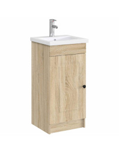 Lavabo da bagno Cromato 42 x 40 x 16,5 cm Metallo 2